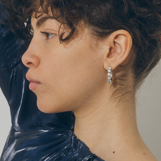 sterling silver VS quality diamonds