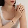 Eternity Graduated Diamond Spiral Ring - 14K Gold | VS Clarity Lab Grown Diamonds