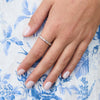 Eternity Baguette Diamond Band Ring - 14K Gold | VS Clarity Lab Grown Diamonds