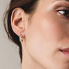 Baguette Cluster Hoop Earring - Lab Grown Diamonds | VS Clarity
