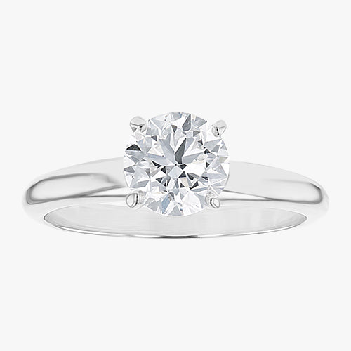 Solitaire Ring - 18K Gold | VS Clarity