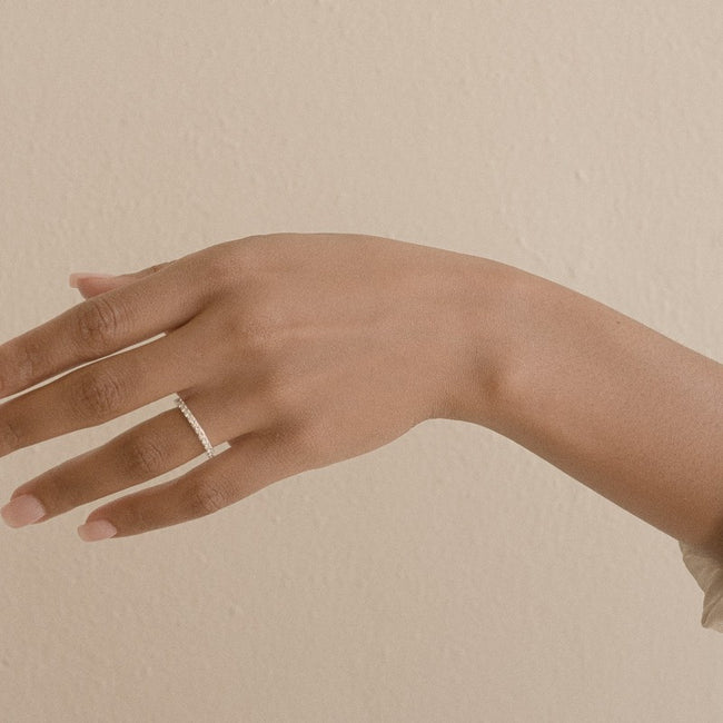 1 Carat Diamond Eternity Band Ring - Lab Grown Diamonds | VS Clarity