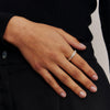 Asscher Cut Diamond Eternity Band Ring - 18K Gold | VS Clarity Natural Diamonds