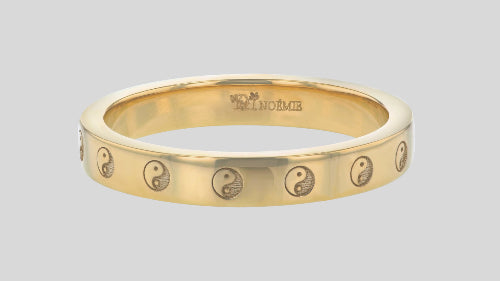 The Personalized Symbol Ring 14K 18K gold rose white yellow