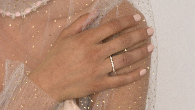 VS quality diamond 14K 18K gold