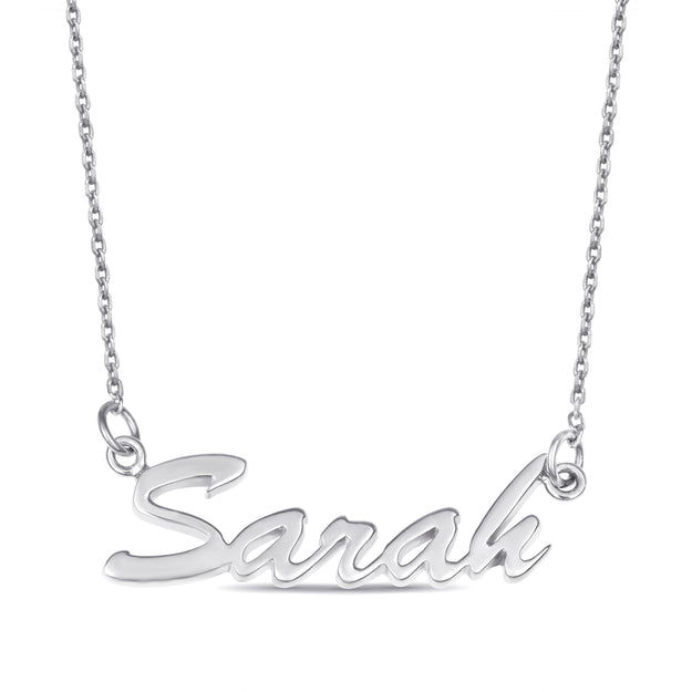 Custom Name Necklace - 18K Gold | VS Clarity Natural Diamonds