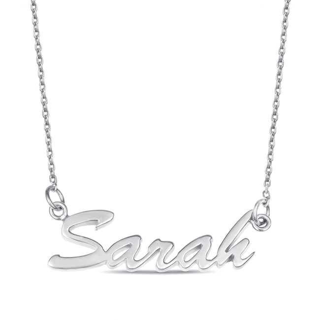 Custom Name Necklace - 18K Gold | VS Clarity Natural Diamonds