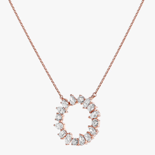 Multi open circle Pendant Necklace Multi open circle Pendant Necklace