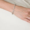 18K Gold Vintage Inspired Diamond Leaf Vine Bracelet