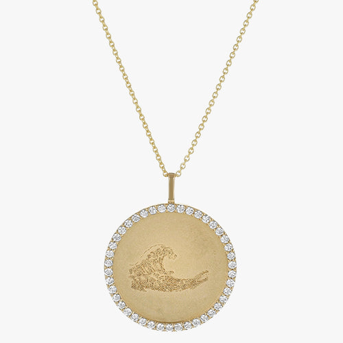 VS quality diamond 18K Gold