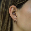 3 Row Pavé Earrings - Lab Grown Diamonds | VS Clarity