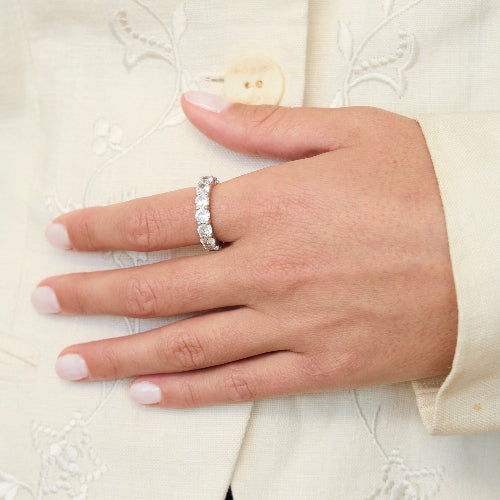 VS clarity diamond 18K 14K Gold