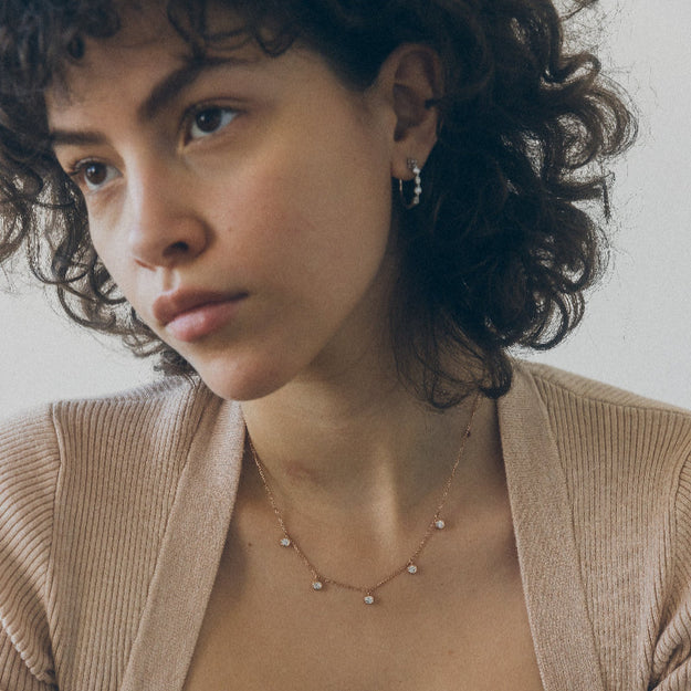 VS Clarity sparkling diamond 14K 18K Gold