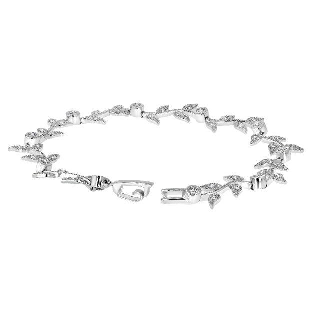 sterling silver VS quality diamonds