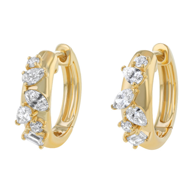 14K 18K VS Clarity Fancy Cut