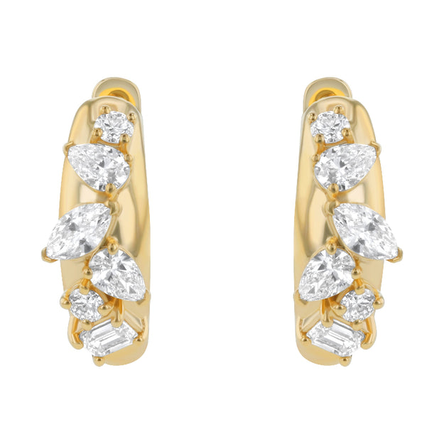 14K 18K VS Clarity Fancy Cut