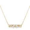 Confetti Diamond Multi Shape Necklace - 18K Gold | VS Clarity
