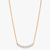 Lab Grown Diamond Crescent Necklace