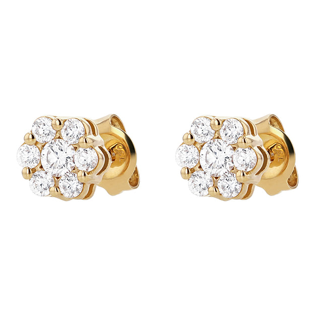 VS quality diamond 14K 18K gold