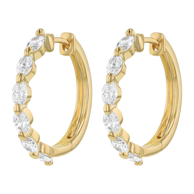 VS quality diamonds 14K 18K gold