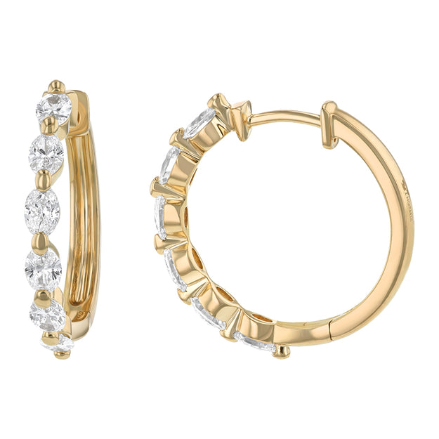 VS quality diamonds 14K 18K gold