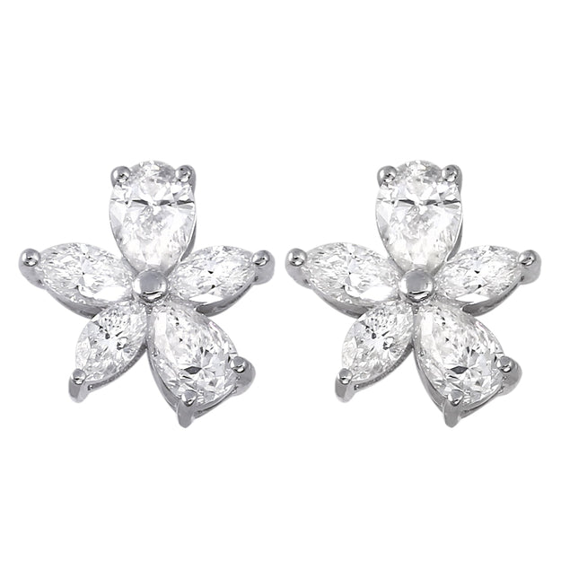 VS clarity Marquise 18 Karat white gold