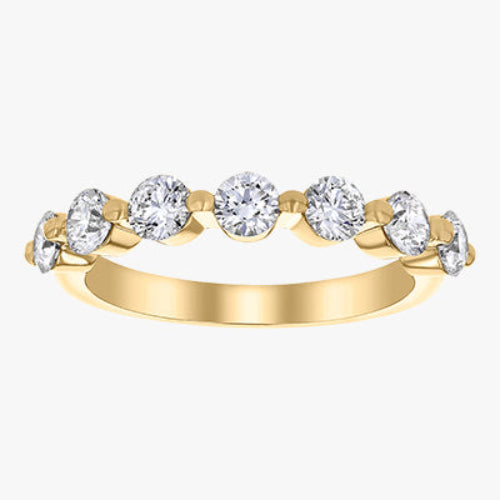 The Floating Diamond Ring VS quality stone  14K 18K gold rose white yellow platinum