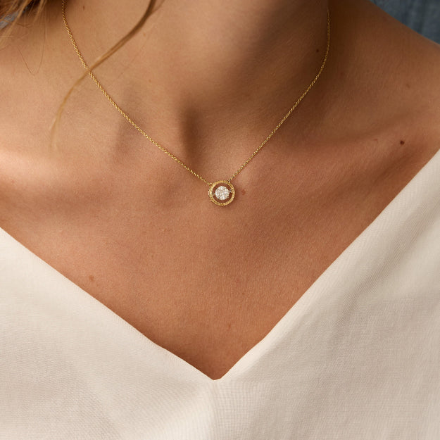 VS quality diamond 14K 18K gold