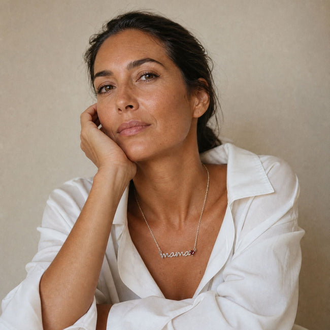 Birthstone Mama Necklace