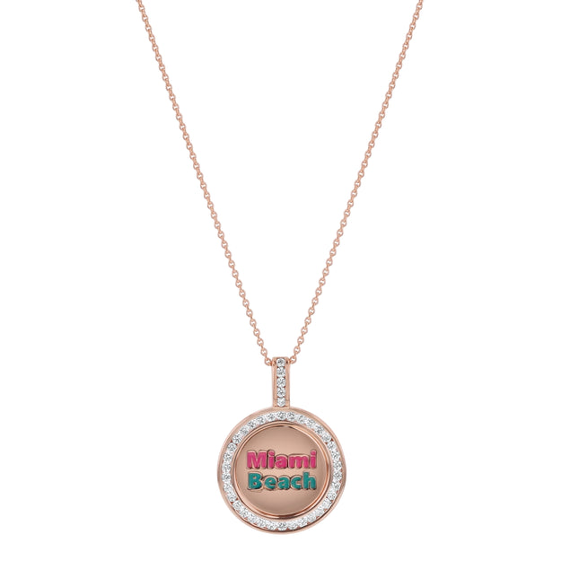 Travel Diamond Medallion – 18K Gold | VS Clarity Natural Diamonds