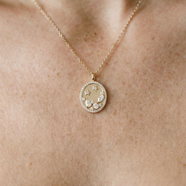 VS Clarity white diamond 14K 18K Gold