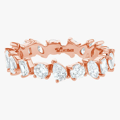 Multi Shape Diamond Eternity Ring - Lab Grown Diamonds | VS Clarity