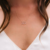 Open Diamond Elephant Necklace - 18K Gold | VS Clarity