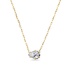 Pear Cut Diamond Solitaire Pendant