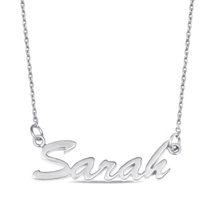 Personalized Script Name Necklace