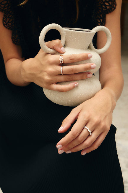 Quartet Multi Shape Diamond Ring - Lab Grown Diamonds | VS Clarity