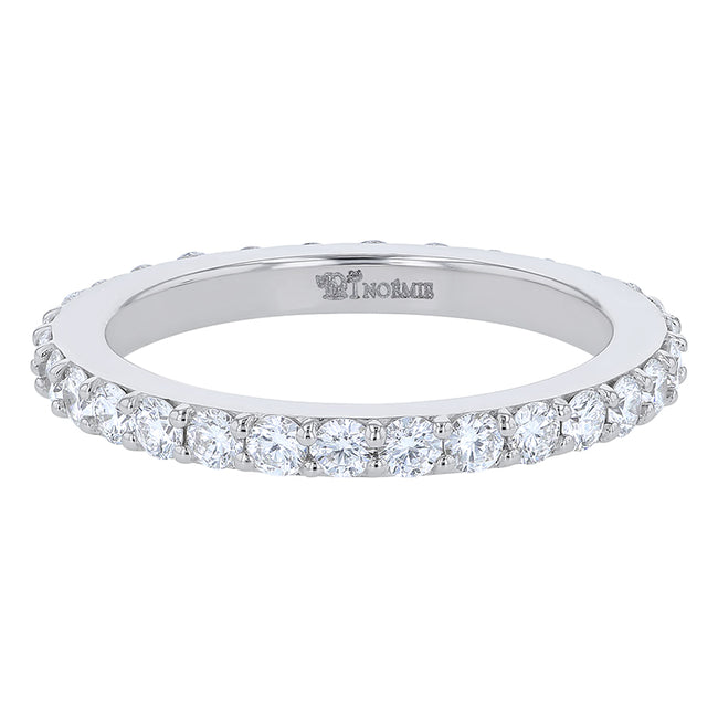 1 Carat Diamond Eternity Band Ring - 18K Gold | VS Clarity