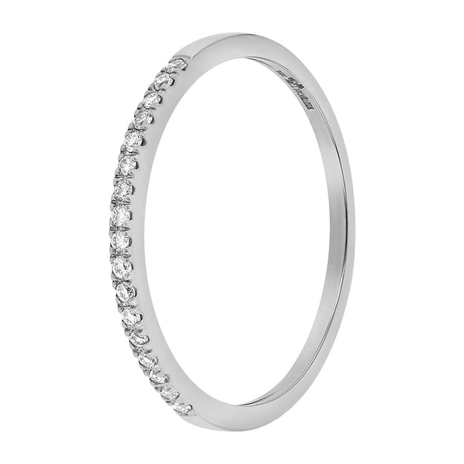 Eternity Petite Diamond Band Ring - 18K Gold | VS Clarity