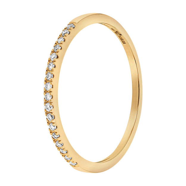 The Eternity Petite Diamond Band VS quality diamond 14K 18K gold rose white yellow platinum