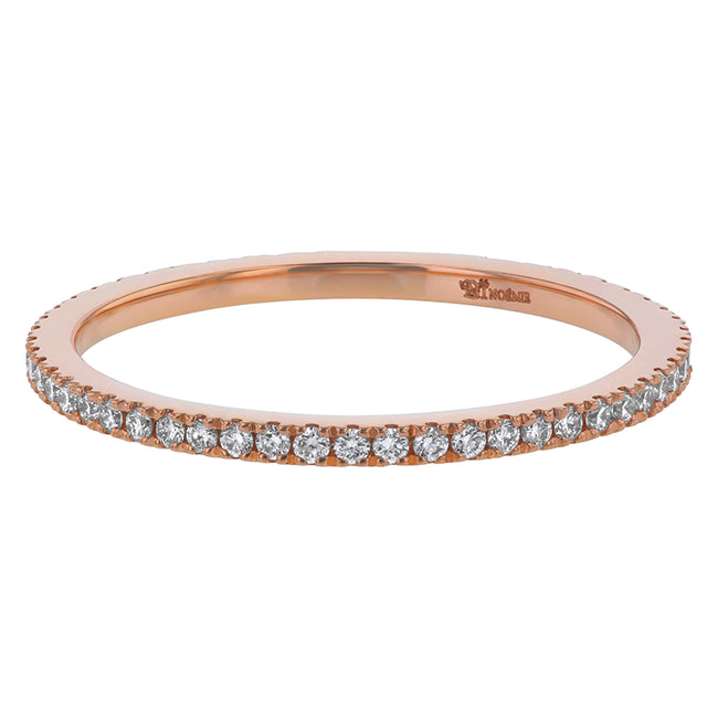 Eternity Petite Diamond Band Ring - 18K Gold | VS Clarity Natural Diamonds