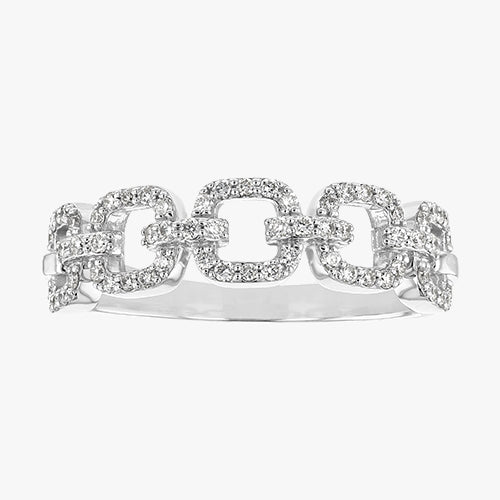 Diamond Link Ring | Noémie