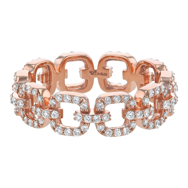 Eternity Link Ring - Lab Grown Diamonds | VS Clarity