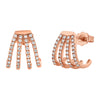 Hoop Family Diamond Earrings - Lab Grown Diamonds | VS Clarity