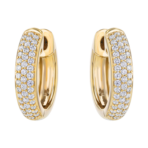 VS Clarity diamonds 14K 18K Gold