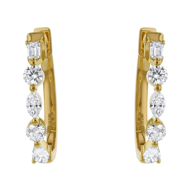 VS quality diamonds 14K 18K Gold