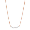 Diamond Crescent Necklace - Lab Grown Diamonds | VS Clarity