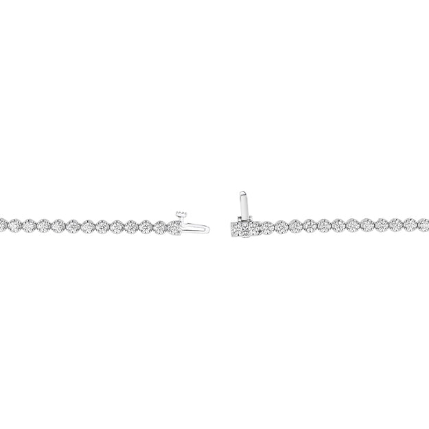 3 Carat Diamond Tennis Necklace - Lab Grown Diamonds | VS Clarity