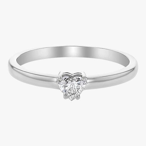 Galaxy Gold 1.26 Carat 14k Solid Gold Ring With Natural Diamonds And Heart Shaped Garnet Size 6