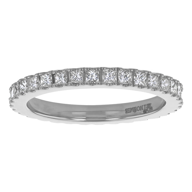 Princess Cut Diamond Eternity Band Ring - 18K Gold | VS Clarity