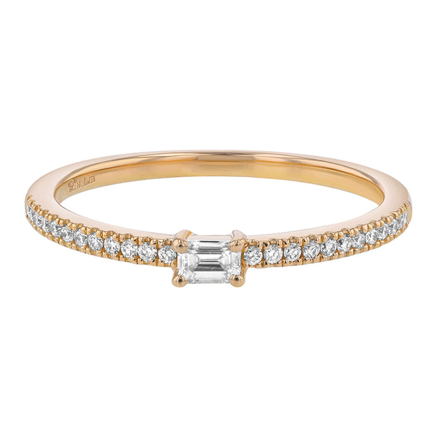 VS quality diamonds 14K 18K Gold